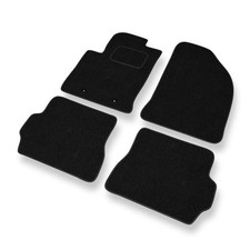 Fußmatten Nadelfilz für Ford Fusion I FL (2006-2013) Automatten Schwarze