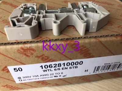 10 PCS Weidmuller current test terminal WTL 6/5 EN STB 1062810000 NEW