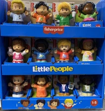 New (lot of 12) Fisherprice Little People Preschool Figure's. Free shipping.