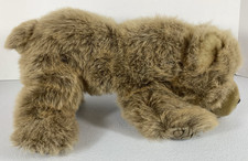 Folkmanis Folktails Brown Grizzly Bear Hand Puppet Plush Realistic Retired 511