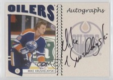 2004-05 ITG Franchises Canadian Edition Mike Krushelnyski #A-MKR Auto 0a4