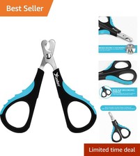 Precision Cat Claw Trimmers with Curved Blades - Perfect for Kittens and Bunnies