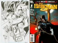 J Michael Straczynski Derenick Bill Sienkiewicz Original Art Splash Page Hangman