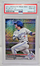 2017 Bowman Chrome Mojo Refractor BO BICHETTE Rookie Card PSA 10 Gem Mint