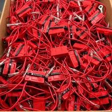 Lot of 300 Optifuse Inline ATO Standard Blade Fuse Holder 16 GA 3A Optiseal