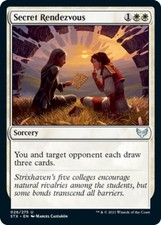 x4 Secret Rendezvous - Strixhaven: School of Mages - NM - MTG