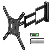 monTEK Long Arm TV Wall Mount for Most 23-65 Inch TVs, 37 Inch Long Extension...