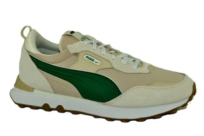 PUMA Puma Rider FV Pop FS Baskets Homme Beige Basse Toile Synthétique - Photo 1/4