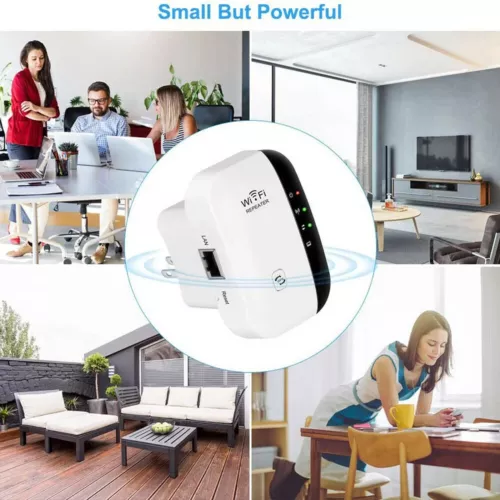 Repetidor WLAN 300Mbps Router Range Amplificador de Señal WIFI Access Point Booster - Imagen 12 de 12