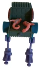 Vintage 1989 Teenage Mutant Ninja Turtles Krang Walker Chair W/ Arms Incomplete