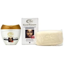 Clear Therapy Cream 400ml and Soap 175g Skin Cleaning Agent Pack