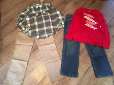 NWT Boys size 14  14/16 -clothes Lot of 9 Pcs Fall / Winter Arizona, Wrangler 