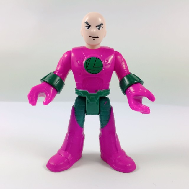 Fisher Price DC Super Friends Imaginext Batman Pink Lex Luther Boy Toy