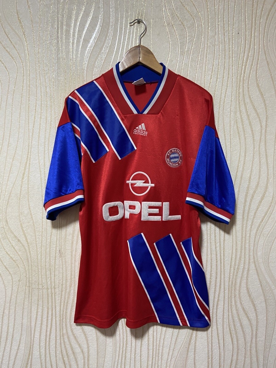 BAYERN MUNICH 1994 1995 HOME FOOTBALL SHIRT SOCCER JERSEY ADIDAS
