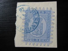 FINLAND Sc. #9 scarce used stamp! (3) SCV $67.50