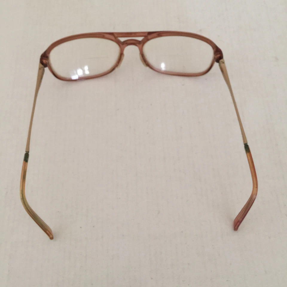 Gafas de aviador Stetson 225 ZYLOware marcos dorados/ámbar bisagras de resorte 56[]18 Foto 3 de 4