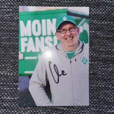 Werder Bremen - Original Autogrammkarte Uwe Kühle Fanmobil RAR