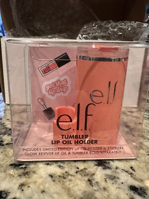 e.l.f. Tumbler Lip Oil Holder - Coral Fixation - Target Exclusive