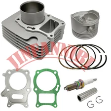 Cylinder Piston Gasket Top End Rebuild Kit For Honda Recon 250 TRX250TE/TM 97-19