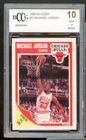 Michael Jordan Card 1989-90 Fleer #21 Chicago Bulls (4th Year Card) BGS BCCG 10