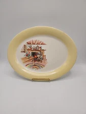 Homer Laughlin "Colonial Kitchen" 11 1/4 Inch Platter