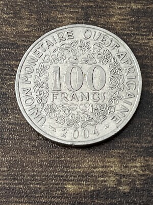 2004 West African States 100 Francs Actual Coin TK6373* | eBay