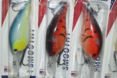 5 lures american originals smoothy bass crankbaits cajun baby tasty shad | eBay 5 lures american originals smoothy bass crankbaits cajun baby tasty shad | eBay