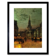 John Atkinson Grimshaw Blackman Street London 1885 Framed Wall Art Print