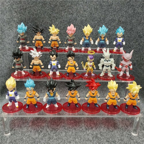 21PCS Mini Dragon Ball Z Figures Super Saiyan Goku Vetega Gotenks Action Figures - Picture 6 of 12