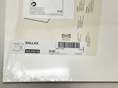 KALLAX Inserto Con 2 Cajones, Blanco, 33x33 Cm