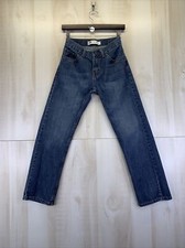 Levi  s 505 Slim Straight Leg Boys Denim Jeans Size 14-10290