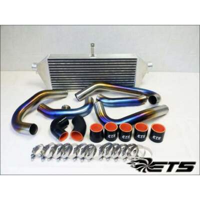 ETS Titanium 1.75'' Piping Kit Stock Turbo TiAL BOV Burned For Subaru STI 04-05