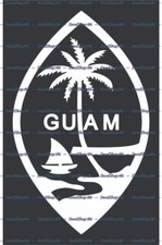 Guam Island Seal - Native - Cars/SUV's/Trucks Vinyl Die-Cut Peel N' Stick Decals