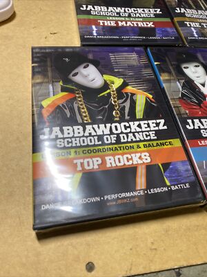 JBA OFFICIAL DVD & TEXT Jabbawockeez School of Dance Lesson 1-5