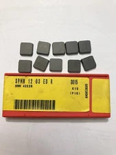 Sandvik Coromant Carbide Inserts SPMN1203EDR 3015 Qty 10