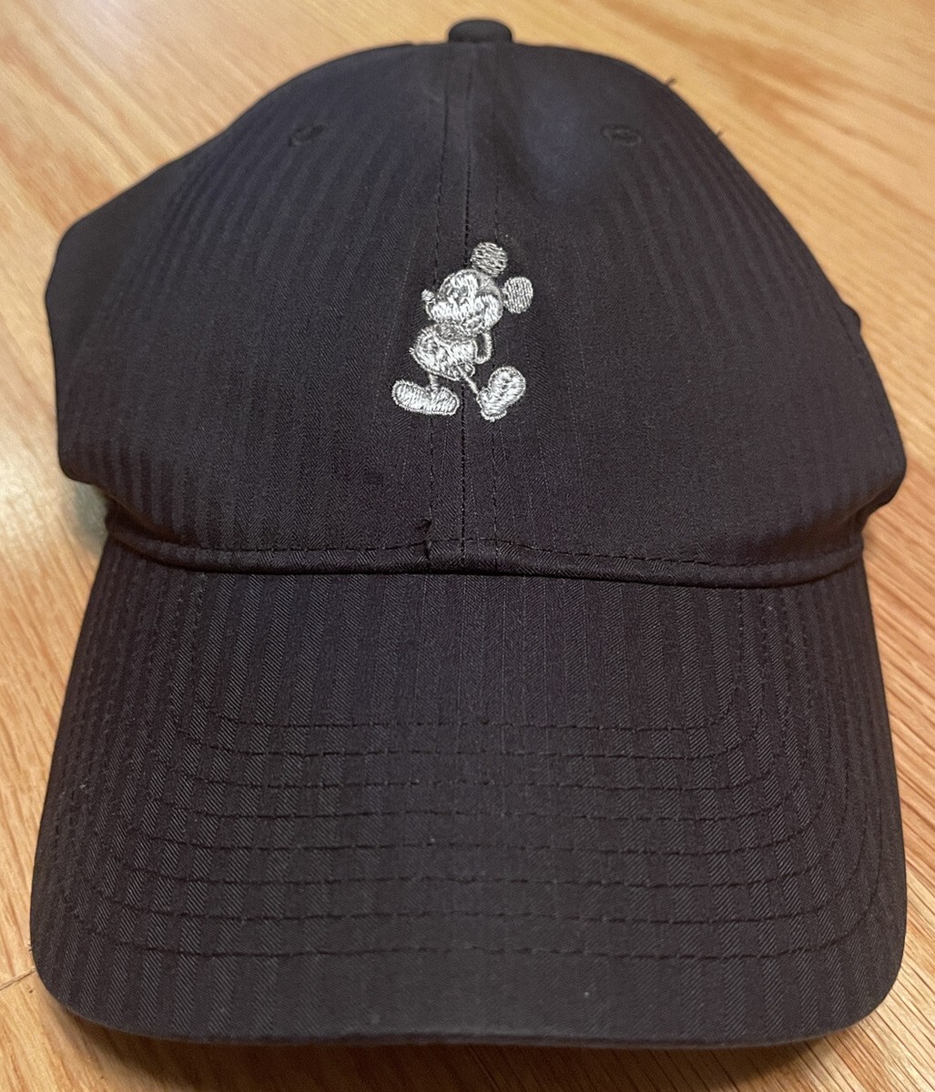 Disney Parks Nike Dri Fit Mickey Mouse Black Adjustable Golf Hat