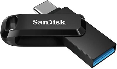 Ultra Dual Sandisk Dual Go -C -C -CEY und USB -A 128GB - Lesen bis zu 150 MB/S -