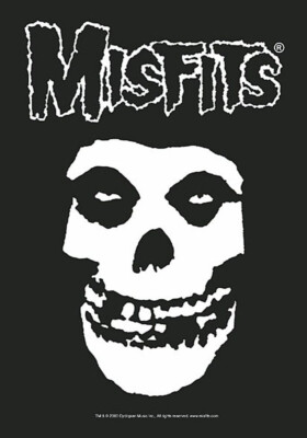Misfits Classic Fiend Skull Posterfahne Flagge Poster NEU & OFFICIAL