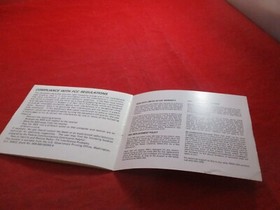 Sqoon Nintendo NES Instruction Manual Booklet ONLY