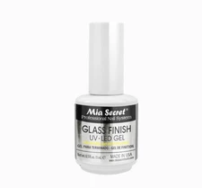 Mia Secret Glass Finish UV LED Gel for Natural Nails Soak off Clear Gel
