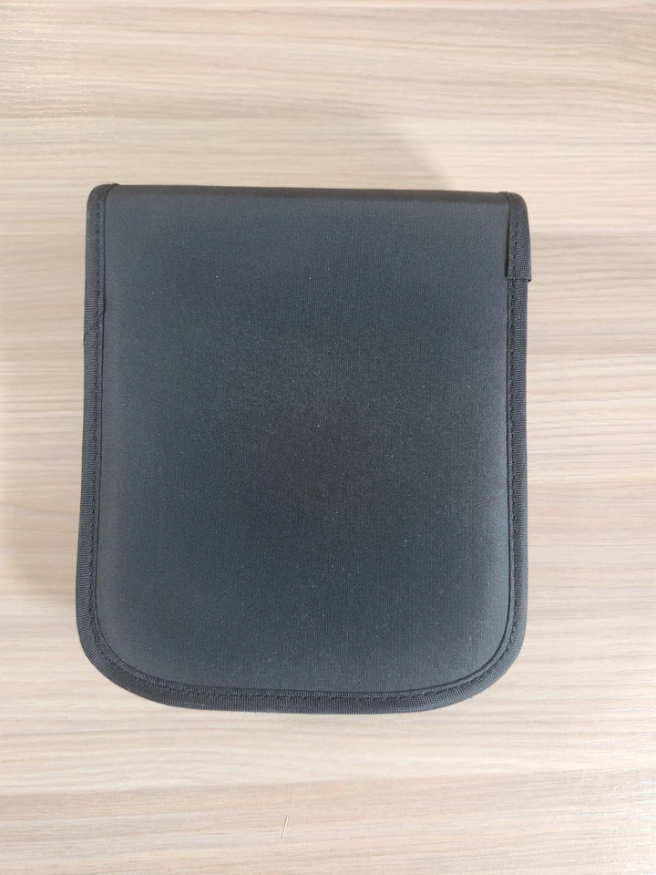 IMATION Black Zippered Storage Tote CD Carrying Case Holds 22 CDs - Image 2 of 4