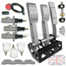 FORWARD FACING UNIVERSAL FLOOR MOUNTED HYDRAULIC PEDAL BOX KIT – PREMIER 3-PEDAL