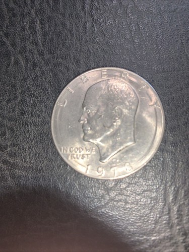 1978 Eisenhower One Dollar US Coin - Picture 2 of 7