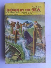Down By the Sea by Phil Hunt, 1904 PLAY Series #45 Dime Novel PB Down By the Sea by Phil Hunt, 1904 PLAY Series #45 Dime Novel PB