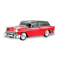 Chevrolet Red Bel Air Nomad Bluetooth Portable Speaker w/ LED Light USB/AUX/FM
