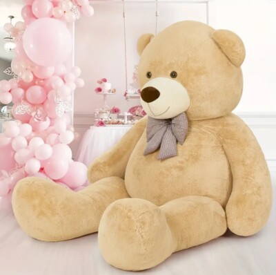 Rick Owens Wockhardt giant teddy 巨大ぬいぐるみ MaoGoLan 4ft Big Teddy Bear with Love Footprints 47
