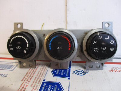   2008 NISSAN ROGUE A/C HEATER CLIMATE CONTROL TEMPERATURE FAN REAR DEFROSTER