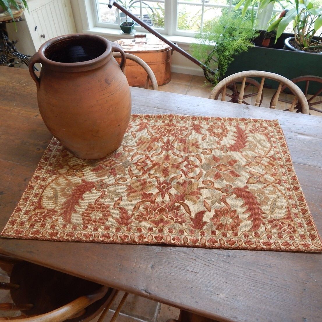 Flat Weave Area Rug / Table Runner