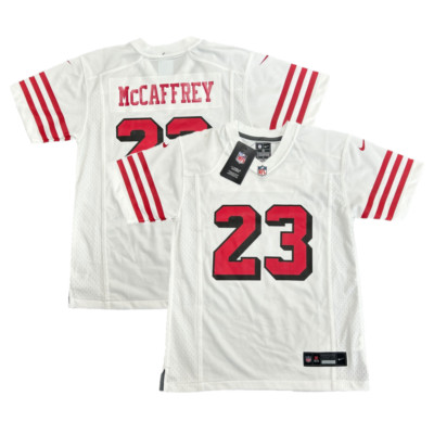 San Francisco 49ers Trikot Kinder Nike NFL Top - McCaffrey 23 - Neu