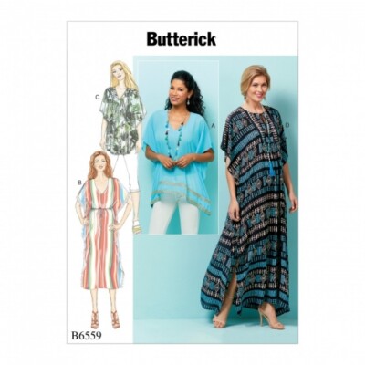 Butterick Schnittmuster 6559 Damen ZZ (LRG-XLG-XXL)